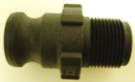 Adapter 1'' Male Thread Poly (Banjo)