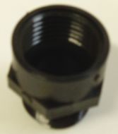 Hose Fitting Adapter 3/4'' FNHT X 3/4'' MNPT Poly (Greenleaf)