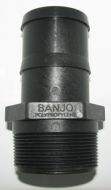 Hose Barb 1 1/2'' Poly (Banjo)