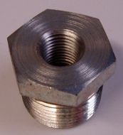 Hex Bushing 3/4'' Male Pipe Thread x 1/2'' Female Pipe Thread