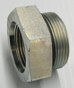 Hex Bushing 1 5/16'' - 12 Female SAE Straight Thread x 1 5/8''-12 Male SAE Straight Thread Oring Seal