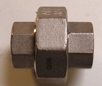 Union 1/2'' SS 304