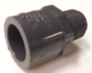 Adapter 1 1/2'' MIPT x 1 1/2'' SOC Sch. 80 PVC