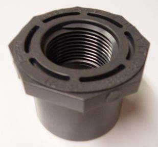 Bushing 1 1/2'' SPIG x 1'' FIPT Sch. 80 PVC