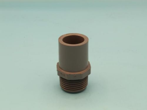 Adapter 1'' SPIG x 1'' MIPT Sch. 80 PVC