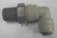 Tube Fitting 90 Swivel 1/4'' Tube x NPT, Acetal