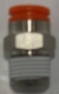 Tube Fitting Polybutylene Male Straight Adapter 1/4'' Tube x 1/8'' NPT