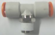 Tube Fitting Polybutylene Tee 1/4'' Tube x 1/8'' NPT