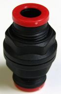 Pushlock Bulkhead 1/4'' OD Tube