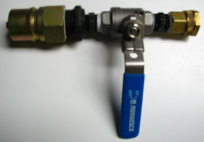 Water Flush Valve With Hansen Quick Disconnect (H700)