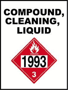 Container Label Compound Cleaning Liquid 1993