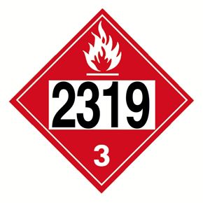 Truck Placard 2319