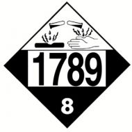 Truck Placard 1789