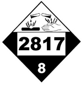 Truck Placard 2817