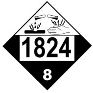 Truck Placard 1824