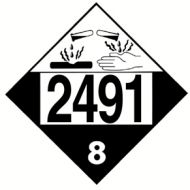 Truck Placard 2491